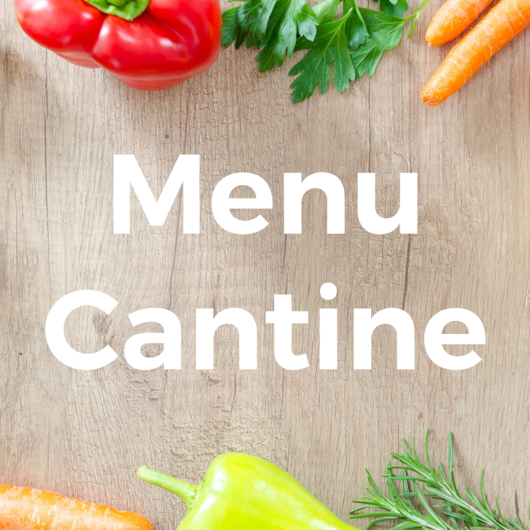 Menu-Cantine