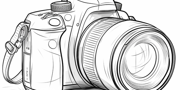 Dessin appareil photo